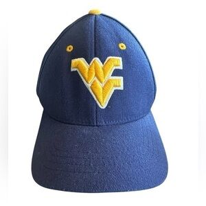 WVU Mountaineer Fitted Hat - Youth Size Blue and Gold